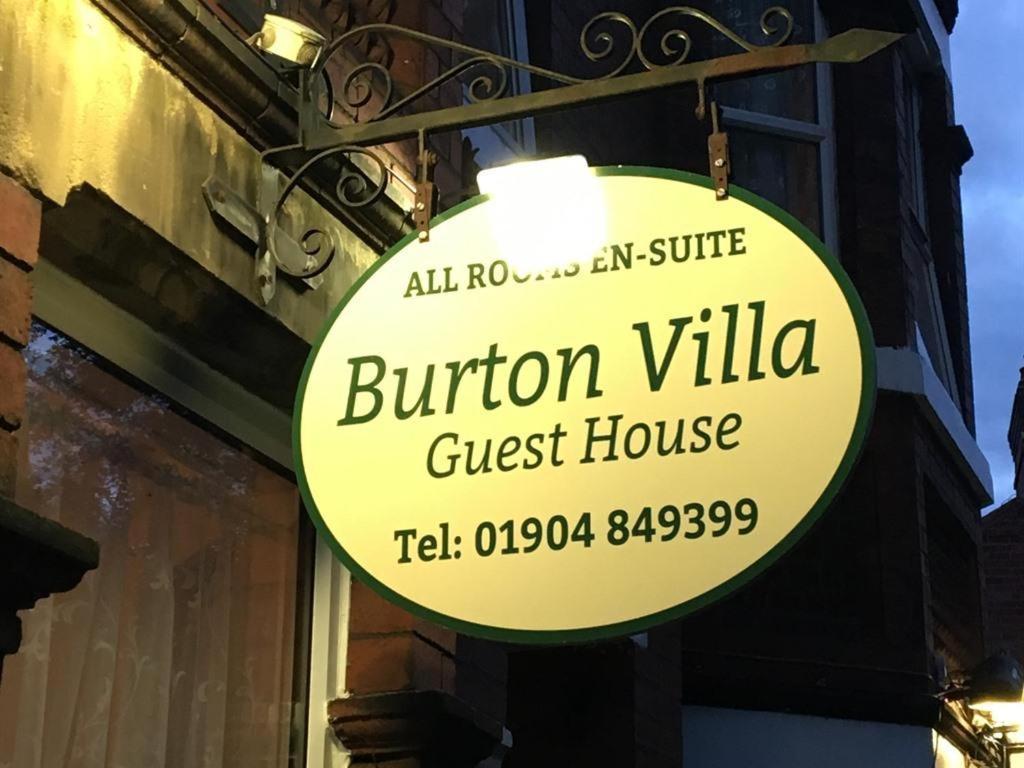 Burton Villa Guest House York Dış mekan fotoğraf
